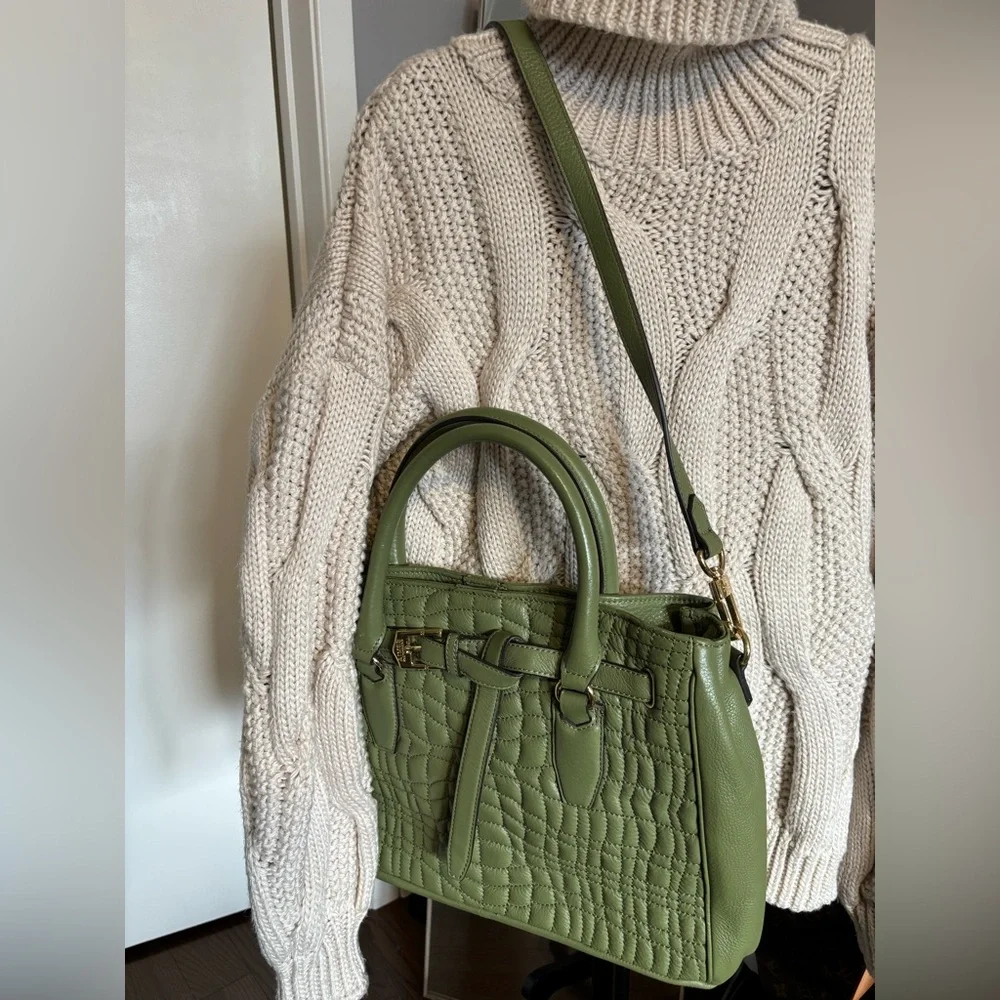 Aimee Kestenberg Olive Quilted Shoulder Bag - Picture 3 of 9